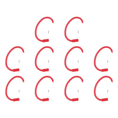 Xcello Set of 10 Premium Plastic Cow Nose Rings, Durable Traction Rings for Livestock Breeding