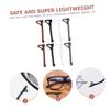 BESTonZON 8pairs Silicone Glasses Ear Hooks of Non-slip Retainers Black White Gray and Comfortable and Grips for Daily Wear and Outdoor Activities view 4