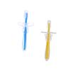 Mobestech 2pcs Toothbrush Silicone Training Brush Umbrella-Shaped Non-Toxic Brush view 1