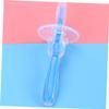 Mobestech 2pcs Toothbrush Silicone Training Brush Umbrella-Shaped Non-Toxic Brush view 3