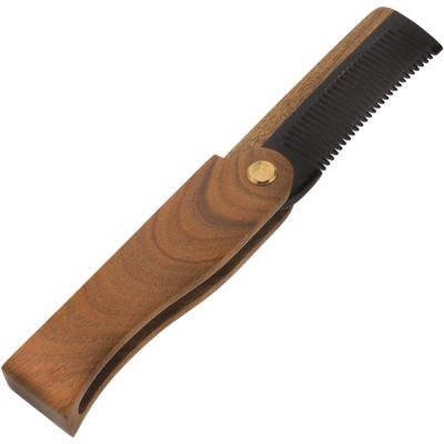 FOMIYES Ox Horn Wooden Comb for Men Styling Tool Small Portable Beard Comb Travel Grooming
