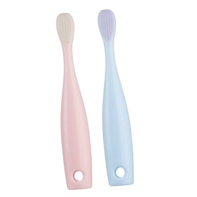 Mobestech 2pcs Boys and Girls Tooth Brush Soft Bristled Boy Girl Toothbrush for Years