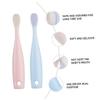 Mobestech 2pcs Boys and Girls Tooth Brush Soft Bristled Boy Girl Toothbrush for Years view 4