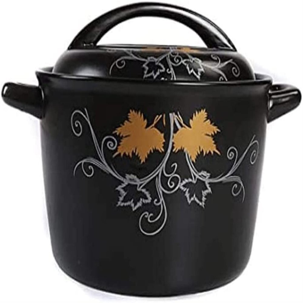 SUNMME Black Casserole Stylish and Noble Uniform Heating Energy Saving and Environmental Protection