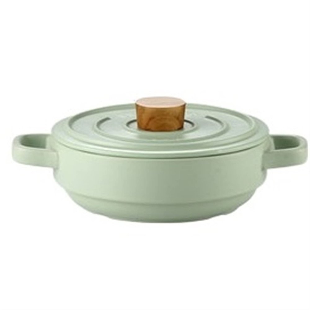 SUNMME Pink Casserole Stylish and Exquisite High Temperature Resistant Fast Heat Conduction Easy to Clean (Color : A) (B A)