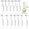 14 Pcs Long Pipe Bottle Cleaner Brushes Reusable Nylon Bottle Pipe Cleaner Set,Nylon Straw Cleaner Pipe Brushes,Flexible Small Cleaning Brushes for Water Bottle Tube Kettle Spout Cleaning(COLOR:White) view 2