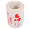 JECOMPRIS 1roll Valentine Printed Toilet Paper Soft Comfortable Ply Tissue Creative Holiday Decor for Home Office Dorm for Valentine Day Celebrations view 1