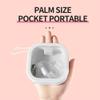 Retainer Case Denture Box,Retainer Box with Aligner Removal Tool,Braces Box,Small Denture Box Night Guard Case Container Storage Holder(Colour:White) view 3