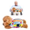 Fidget Blanket for Elderly, Fidget Dog Blanket for Seniors with Alzheimers, Dementia Products for Elderly, Sensory Fidget Toys view 1