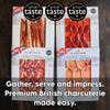 The Greek Farmer 3 Piece Letterbox Charcuterie | Cured Meats & Cold Cuts | Artisan Charcuterie Gift Box | British Free-Range Pork | 5-Star Great Taste Award | Ideal Foodie Gift & Savoury Hamper view 4
