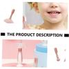 GLEAVI Penguin Toothbrush Boys and Girls Silicone Sided Boy Girl Teeth Brush Cleaner Gums Tongue Scraper Years view 2