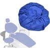 4pcs/Set Dental Full Unit Cloth Chair Cover Sleeves Protector Dentist Headrest Washable, Composite Film Waterproof Material, Dentist Equipment, Protective Full Dental Chair Cover Advance(Color:Blue) view 1