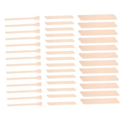 Beavorty 150pcs Body Wax Applicators Irregular Hair Removal Wands for Women Smooth and Safe Wax Sticks for Lightweight Design for Daily Use