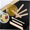 Beavorty 150pcs Body Wax Applicators Irregular Hair Removal Wands for Women Smooth and Safe Wax Sticks for Lightweight Design for Daily Use view 3
