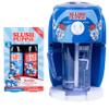 Fizz Creations SLUSH PUPPiE Snowcone Machine & Syrups Bundle. Home Countertop SLUSH PUPPY Maker. Includes 500ml Blue Raspberry Syrup & 500ml Strawberry Syrup Gift Set. Glycerol Free view 1