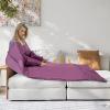 Sauna Blanket, 650W Portable Sauna Blanket with Sleeves, Home Sauna Blanket for Relaxation Detoxification, with Remote Control, Temperature Range 35-80C, 1.8 m*0.8 m (Purple) view 4