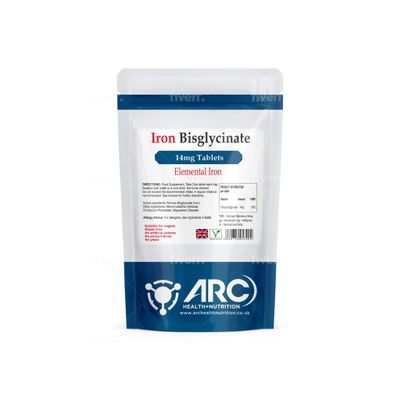 Gentle Iron Tablets High Strength - Vegan Iron Bisglycinate - Energy Tablets for Tiredness and Fatigue - High Absorption Iron Supplements for Women and Men - 180 Tablets