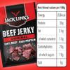 Jack Links Beef Jerky Original - 12-Pack (12 x 60 g) - Dried Meat Protein Snacks - High-Protein Snack for Gym, Fitness, Outdoor - American Food for People - Jerky Chips Made from Beef view 2