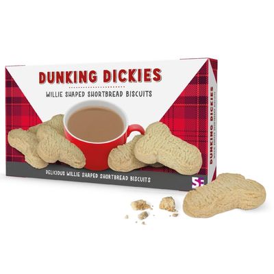 Dunking Dickies Willy Shaped Shortbread Biscuits