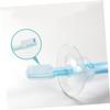 Gatuida 8pcs Silicone Teether Toothbrush Bristles for Boy Girl Boy Girl Soft Standing Suction Training Brush view 4