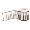 PartyKindom Piano Printed Toilet Paper Roll Decorative Piano Pattern Tissue for Bathroom Use Printed Toilet Tissue Roll view 1