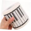 PartyKindom Piano Printed Toilet Paper Roll Decorative Piano Pattern Tissue for Bathroom Use Printed Toilet Tissue Roll view 3