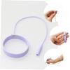 minkissy 4pcs Convenient Eyelash Extension Tweezers Silicone Protector Wrist Strap for Makeup view 3
