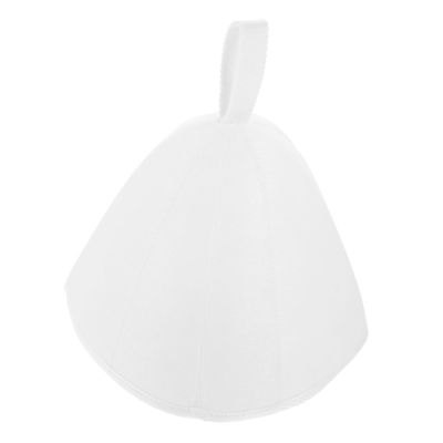 minkissy 2pcs Felt Sauna Hat for Women Men Unisex Sauna Hat for Bathing Shower Felt for Home Spa Session