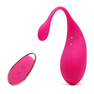 10 Modes Personal Quiet Bullet Massage Rod Powerful Mini Stick Strong Shock Electric Bullet Portable Soft Ball for Women Pleasure, Handheld Pocket Bullet for Relax, Foot Back Massage Tool (Red)