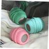 GLEAVI Washing Machine Laundry Balls 3pcs Set Anti-tangle Tpe and Sponge Fabric Softener Balls for Home Clothes Washing and Dryer Use Random Color view 2