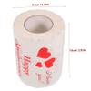 GLEAVI 1roll Valentine's Day Themed Toilet Paper Creative Ply Printed Tissue Festive Bathroom for Celebrating Love Friends and Family view 2