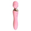 10 Modes Personal Quiet Bullet Massage Rod Powerful Mini Stick Strong Shock Electric Bullet Portable Soft Ball for Women Pleasure, Handheld Pocket Bullet for Relax, Foot Back Massage Tool (Pink) view 1