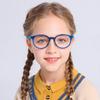 ACMPOOFDD Blue Light Blocking Glasses for Kids 4-13 Years Old Girls Boys, Blue, 130mm, view 4
