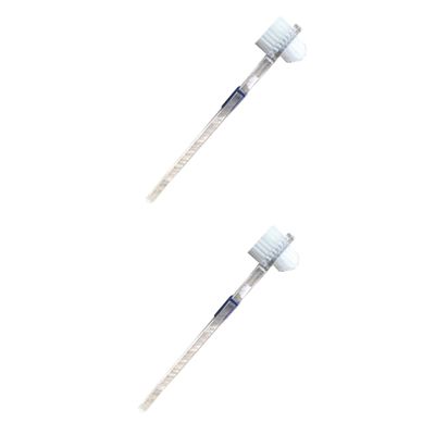 Mobestech 2pcs Cleaning Brush Double-Sided Toothbrush Tooth Cleaner for Plaque Removal Hard Bristle Brush