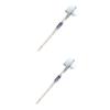 Mobestech 2pcs Cleaning Brush Double-Sided Toothbrush Tooth Cleaner for Plaque Removal Hard Bristle Brush view 1