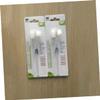 Mobestech 2pcs Cleaning Brush Double-Sided Toothbrush Tooth Cleaner for Plaque Removal Hard Bristle Brush view 2