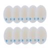 Gel Back Heel Cushion Pads Size 5 10pcs for Foot Heel view 1