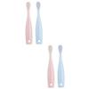 Mobestech 4pcs Toothbrush for Boy Girl Soft-bristled Boy Girl Teeth Brush Adorable Design for Year Old Teething view 1