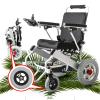 1 Pair 6x1 Replacement Wheelchair Front Wheels, PU Pneumatic Anti-Slip Wheelchair Wheels Assembly with 5/16" (8mm) Bearing for Wheelchairs Rollators Walkers view 4