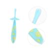 Mobestech 2pcs Non-Slip Toothbrush for Boys and Girls Manual Tooth Brush Boy Girl Teeth Cleaner for Toothbrush Years SkyBlue view 4