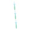 Mobestech 3pcs Non-Slip Toothbrush for Boys and Girls Boy Girl Teeth Cleaner Manual Tooth Brush in SkyBlue view 1