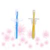 Mobestech 4pcs Umbrella-Shaped Toothbrush Bristles Training Toothbrush for Boys and Girls Oral Alternative Silicone view 4