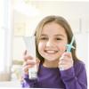 Mobestech 4pcs Non-Slip Toothbrush for Boys and Girls Manual Boys and Girls Tooth Brush SkyBlue for Daily Use view 4