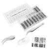 IWOWHERO Glasses Repair Kit Screws and Replaceable Nose Pads for Eyeglasses and Sunglasses Travel Tool Kit for Eyeglass Maintenance and Repair view 3