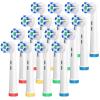 AnjoCare Replacement Toothbrush Heads for Oral B, 16 Pack Sensitive Toothbrush Heads, Ultra Thin Brush Heads Compatible with Oral B Professional Care/Vitality/Pro/Smart/Genius Series... view 1