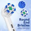 AnjoCare Replacement Toothbrush Heads for Oral B, 16 Pack Sensitive Toothbrush Heads, Ultra Thin Brush Heads Compatible with Oral B Professional Care/Vitality/Pro/Smart/Genius Series... view 2