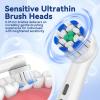 AnjoCare Replacement Toothbrush Heads for Oral B, 16 Pack Sensitive Toothbrush Heads, Ultra Thin Brush Heads Compatible with Oral B Professional Care/Vitality/Pro/Smart/Genius Series... view 3