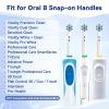 AnjoCare Replacement Toothbrush Heads for Oral B, 16 Pack Sensitive Toothbrush Heads, Ultra Thin Brush Heads Compatible with Oral B Professional Care/Vitality/Pro/Smart/Genius Series... view 4