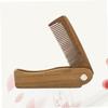 DOITOOL 3pcs Natural Verawood Comb Small Foldable Hair Beard Comb Travel Stylish Mini for Women Men Boys and Girls Fine Hair Brush view 2