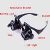 Head Mounted Repair Magnifier Visually impaired Assistance - 25X Headset Eyes with LED Lights Jewelry Magnifier HD Lens Watch Repair Jade Repair Lighting Glass Magnifier Lucky Star view 4